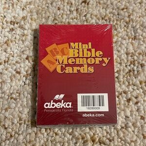 Abeka - Mini ABC Bible Memory Cards